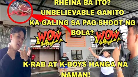 Naga pashoot ng bola .